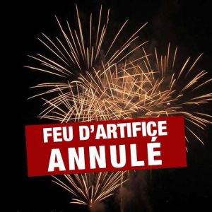 Feux d'artifice annulés