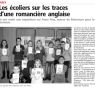 Revue de presse : Les écoliers sur les traces..., Les enfants ont planté, Soirée théâtre