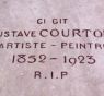 Rénovation de la tombe de Gustave Courtois