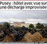 Revue de presse : Pusey : hôtel avec vue sur une décharge improvisée