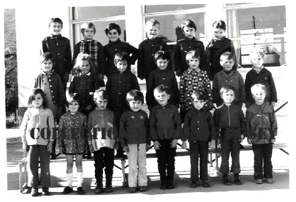 Année scolaire 1972/73 classe de Mme Duguet