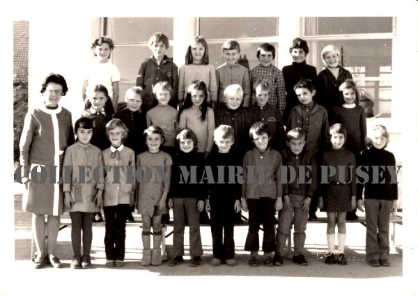 Année scolaire 1972/73 classe de Me Pinondel