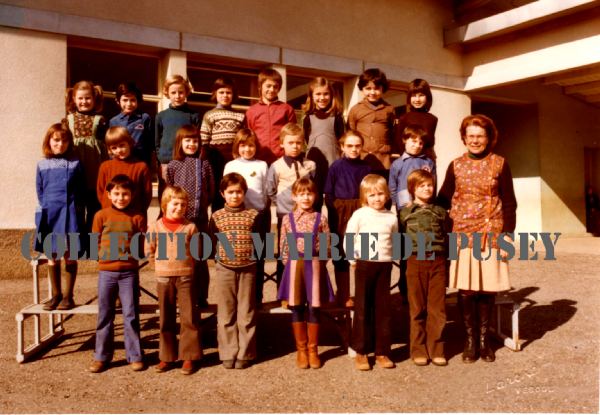 Année scolaire 1977/78 classe de Mme Pinondel