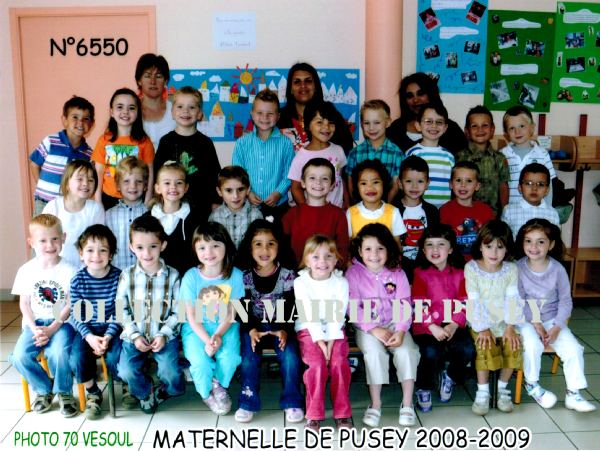 Ecole maternelle de Pusey 2008-2009 Mathilde Riondet